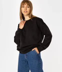 Bluza damska oversize SANTI 4585 BLACK