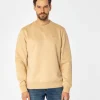 Bluza męska z brandowanym haftem BUCK 5518 WARM SAND