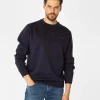Bluza męska z brandowanym haftem BUCK 5518 NAVY BLAZER