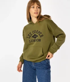 Bluza unisex z kapturem LOGO 2975 SPHAGNUM