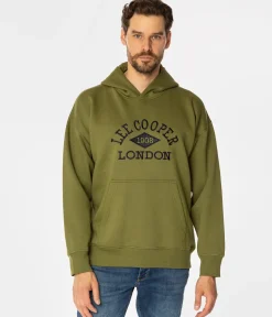 Bluza unisex z kapturem LOGO 2975 SPHAGNUM