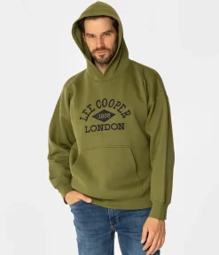 Bluza unisex z kapturem LOGO 2975 SPHAGNUM