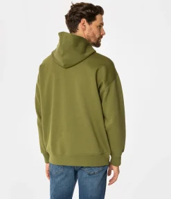 Bluza unisex z kapturem LOGO 2975 SPHAGNUM