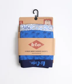 Bokserki 2-pak DUOBOX 9538 BLUE GREY