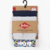 Bokserki 2-pak DUOBOX 9533 BLUE GREY