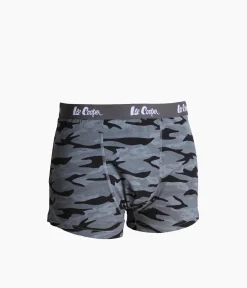 Bokserki 2-pak DUOBOX 9539 GREY BLACK