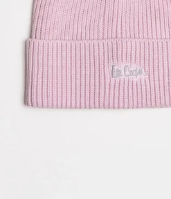 Czapka zimowa damska z kaszmirem 9011 LILAC