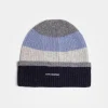 Czapka zimowa unisex z wełną jagnięcą 8020 STRIPES