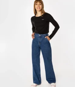 Jeansy damskie baggy ALIZZE 1710 STONE