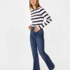 Jeansy damskie bootcut BECCA 2418 STONE USED