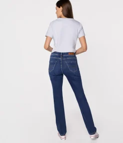 Jeansy damskie regular KIM 2519 BRUSHED USED