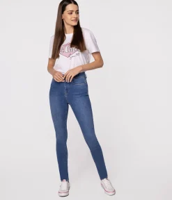Jeansy damskie skinny DAILY 2519 USED