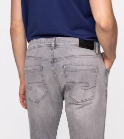 Jeansy męskie comfort slim DENZEL 3009 GREY