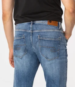 Jeansy męskie comfort slim DENZEL 3007 BRUSHED USED