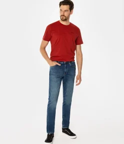 Jeansy męskie skinny JEFF 1079 DARK USED