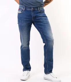 Jeansy męskie slim JAMES 2506 DESTROYED