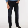 Jeansy męskie straight HARRY 2540 BLUE BLACK USED