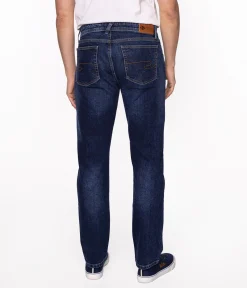 Jeansy męskie straight HARRY 0650 DARK USED