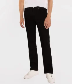 Jeansy męskie tapered LC7504 1900 BLACK