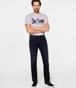 Jeansy męskie tapered LC7504 1386 DARK USED