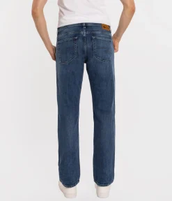 Jeansy męskie tapered LC7504 1558 BRUSHED USED