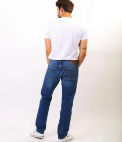 Jeansy męskie tapered LC7506 1780 BRUSHED USED