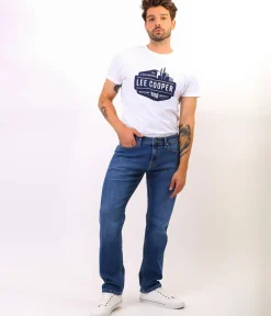 Jeansy męskie tapered LC7506 1780 BRUSHED USED