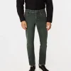 Jeansy męskie tapered slim LONDON 1047 GREEN