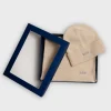 Komplet z kaszmirem czapka zimowa damska i szalik 9011 BEIGE