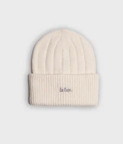 Komplet z kaszmirem czapka zimowa damska i szalik 3321 OFF WHITE