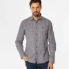 Koszula meska slim w drobną kratkę WINDSOR 37KZ BLACK
