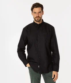 Koszula męska comfort LLOYD OXFORD BLACK