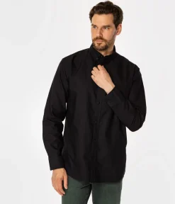Koszula męska comfort LLOYD OXFORD BLACK