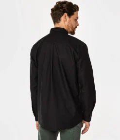 Koszula męska comfort LLOYD OXFORD BLACK