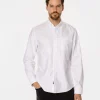 Koszula męska regular LARS OXFORD WHITE