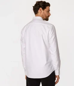 Koszula męska regular LARS OXFORD WHITE