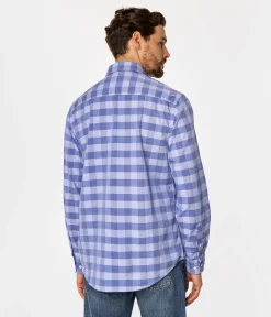 Koszula regular w kratę WILL 9316 BLUE