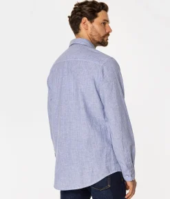 Koszula regular w paski WILL 9315 BLUE