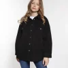 Koszulowa kurtka jeansowa EVY 2000 BLACK USED
