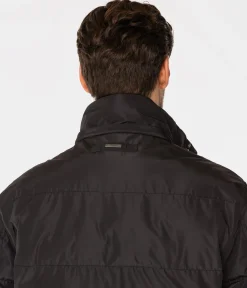 Kurtka zimowa z kapturem RASEL2 7416 BLACK