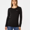 Longsleeve damski HELIA 1010 BLACK