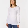 Longsleeve damski HELIA 1010 WHITE