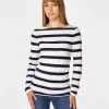 Longsleeve damski w paski HILARY 6040 STRIPES