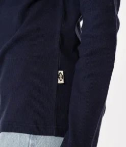 Longsleeve damski z kapturem HARRIET 1028 NAVY BLAZER