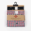 Luźne bokserki 2-pak BOX21 0001 RED NAVY