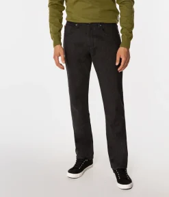 Niedenimowe spodnie męskie tapered LC7504 7007 GREY
