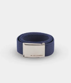 Parciany pasek z klamrą LCJ022 BLUE