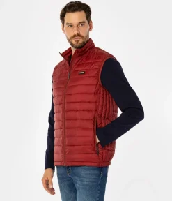 Pikowana kamizelka DIEGO 4400 RED OCHRE