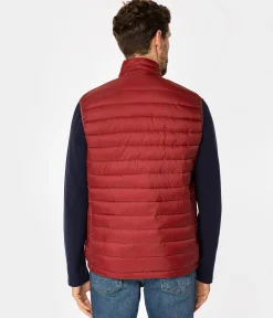 Pikowana kamizelka DIEGO 4400 RED OCHRE