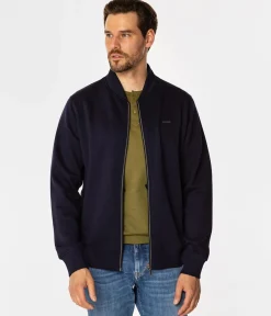 Rozpinana bluza męska ANTON 4315 NAVY BLAZER